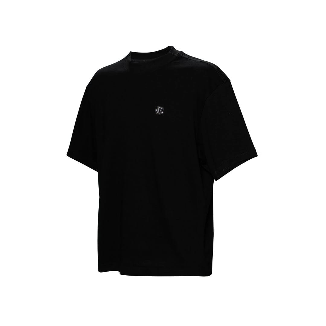 Camiseta Oversize Negra | Basics Chrome - imagen 2