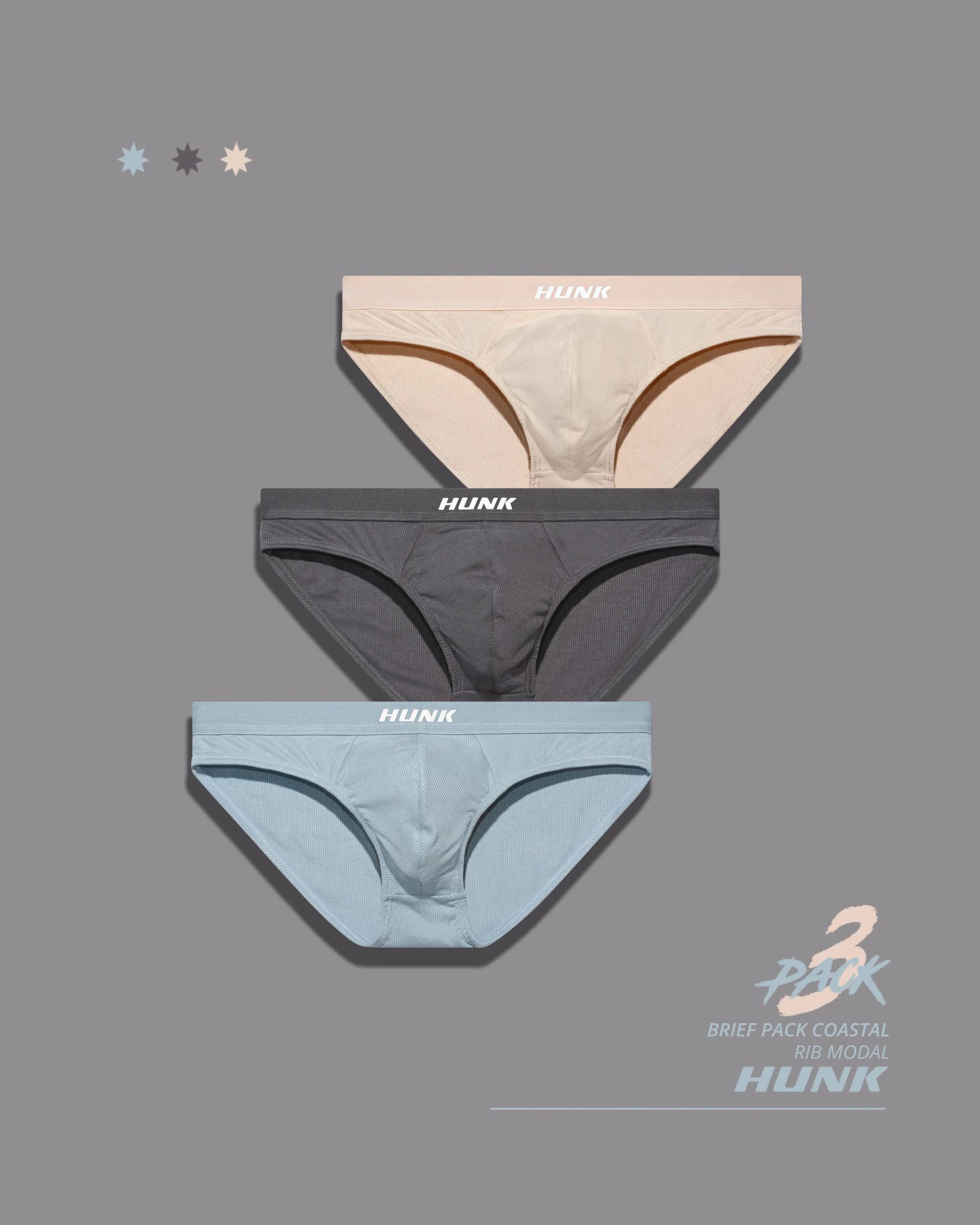 3-Pack Briefs Coastal - imagen 2