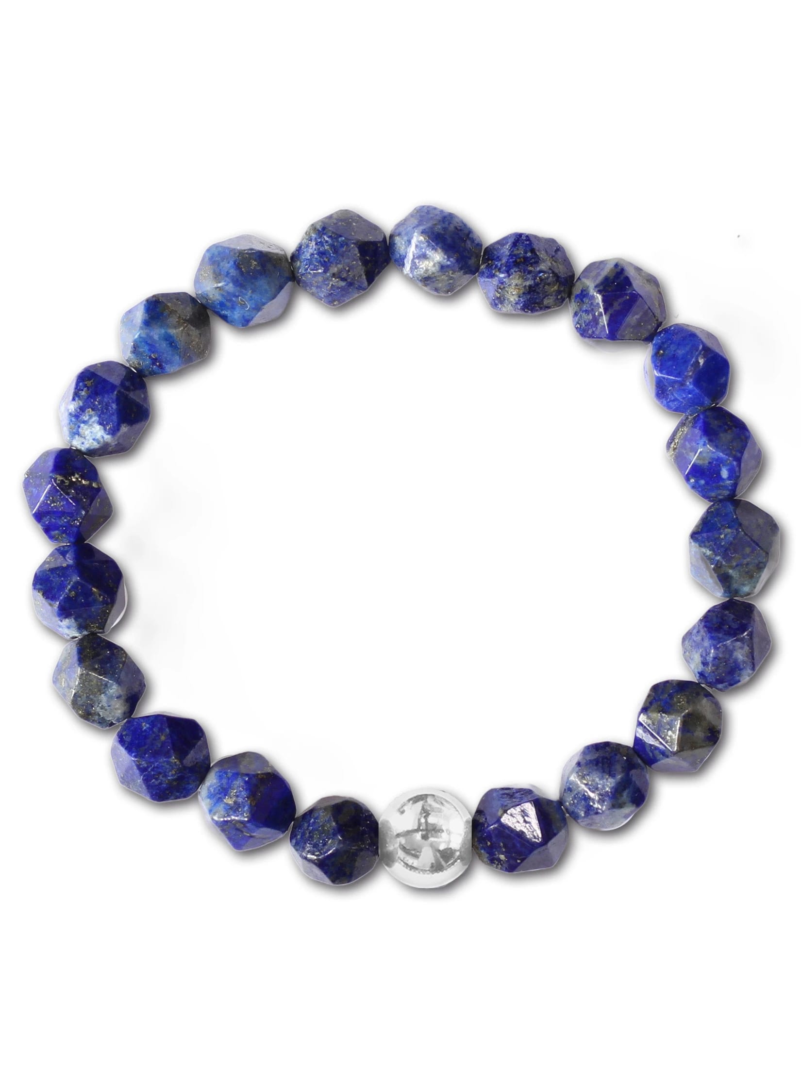 Brazalete Lapislazuli Facetado 8mm - imagen 4