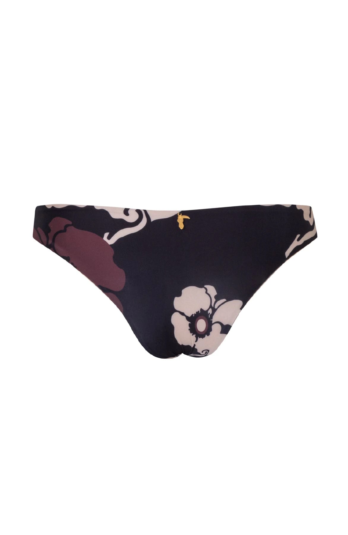 Guava Bottom / Black Maxi Flowers - Nude - imagen 3