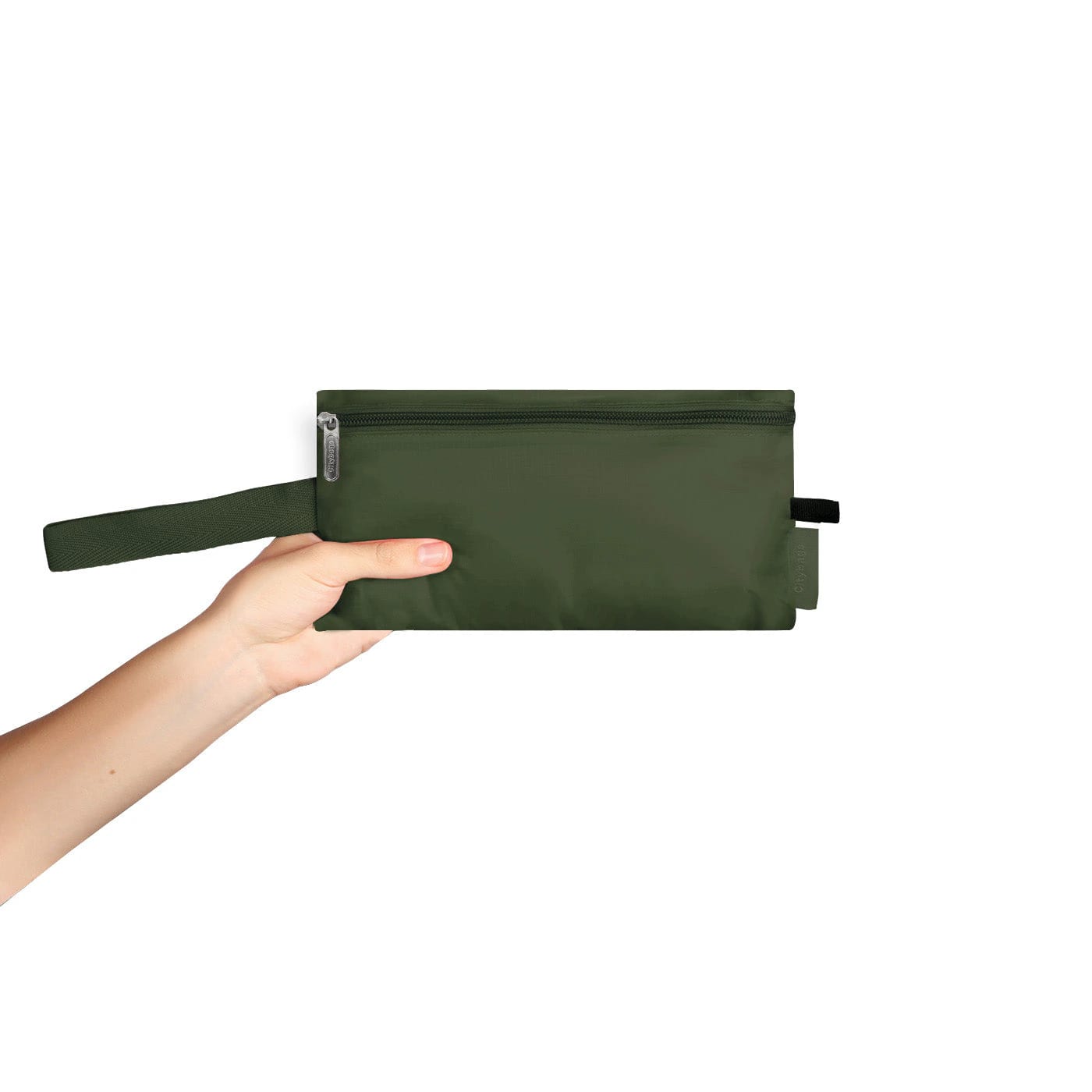 Bolso Manos Libres Mini Puffer Verde Militar - imagen 2