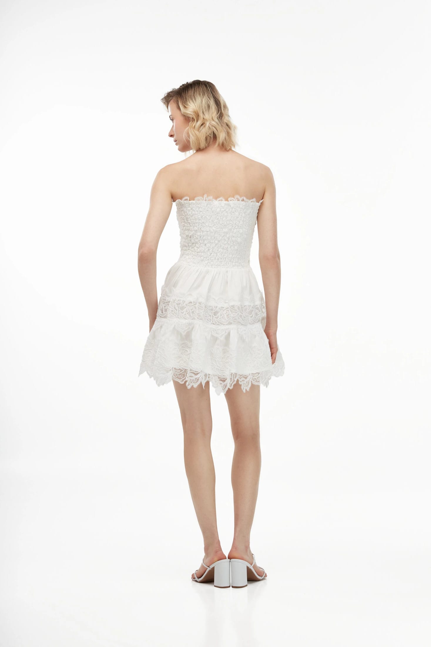 BRISA MINI DRESS WHITE - imagen 2