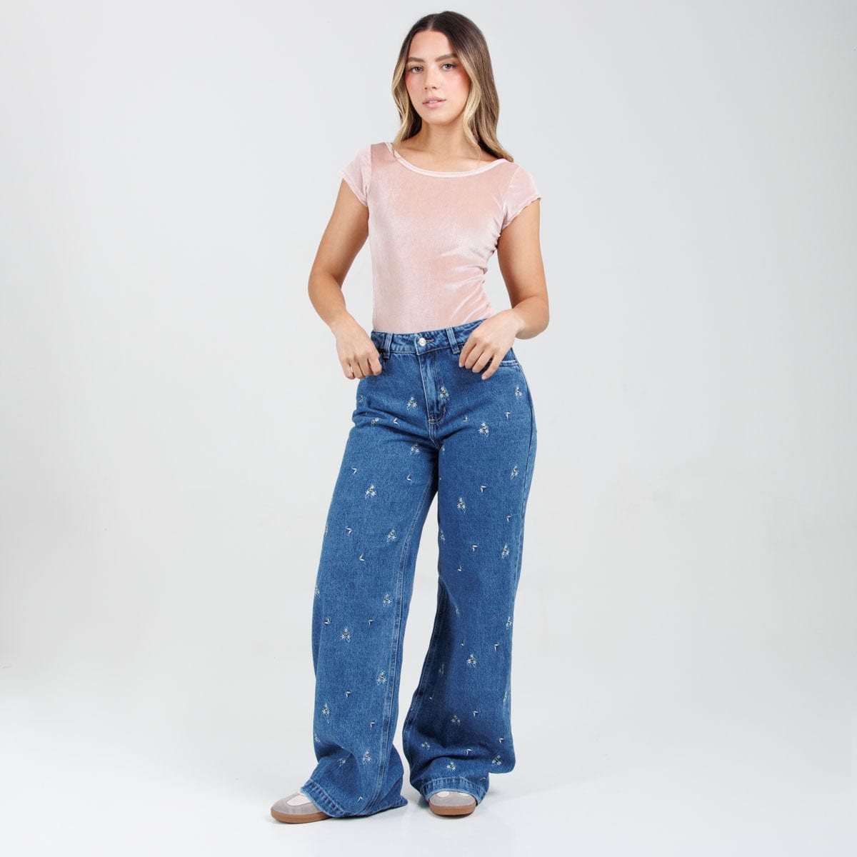 Jean Wide Leg Rigido Ax-3120  Premium - imagen 5