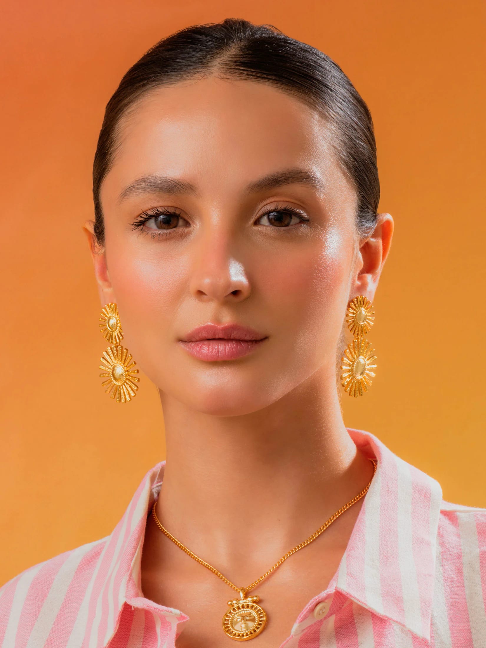Arete Maxi Sol Destello - imagen 4