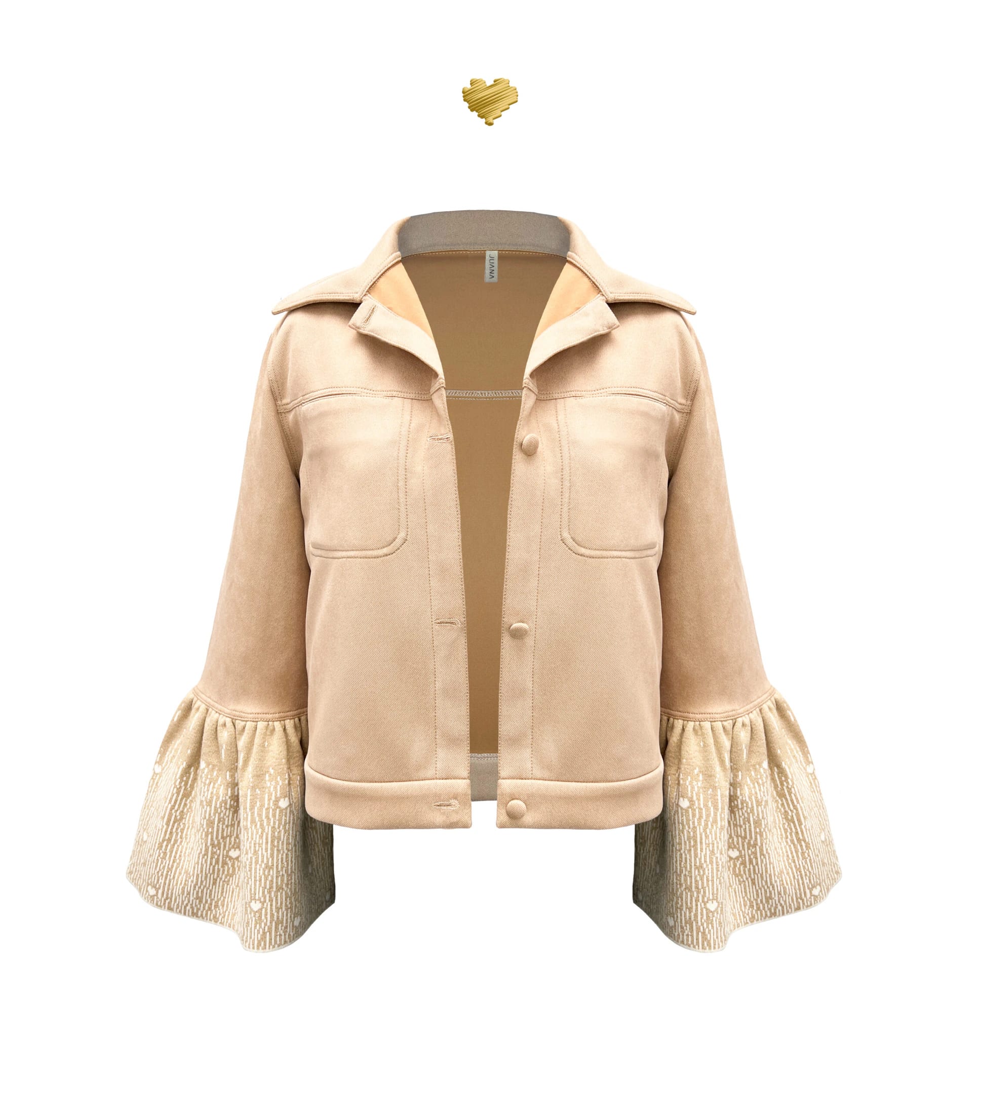 Chaqueta Sol Camel - imagen 2
