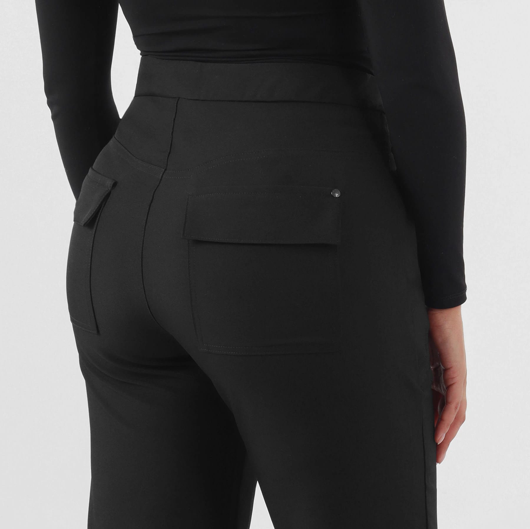 Pantalon Bota Recta Tiro Alto - imagen 4