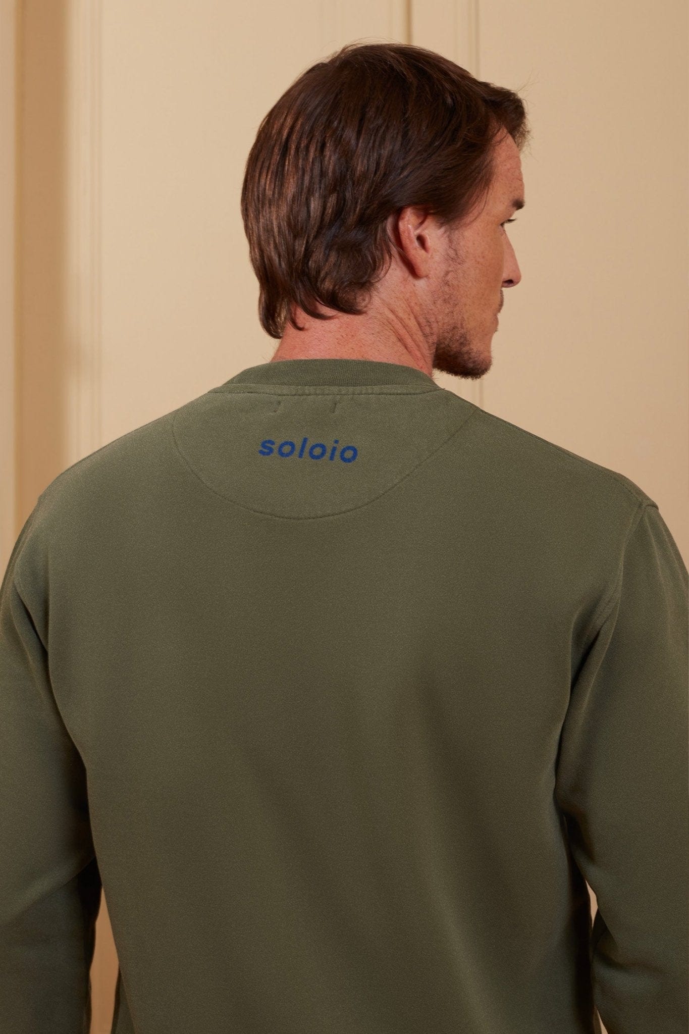 Men's milenario sweatshirt green - imagen 4