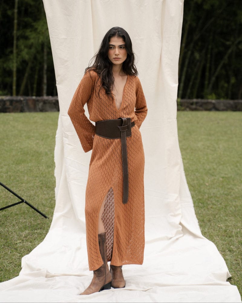 KIMONO SERENO - CARAMEL - imagen 2