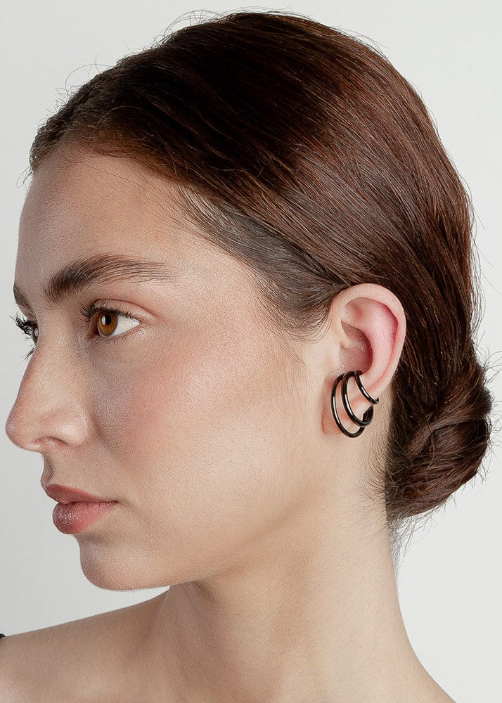 Nethos Trio Earcuff Negro - imagen 2