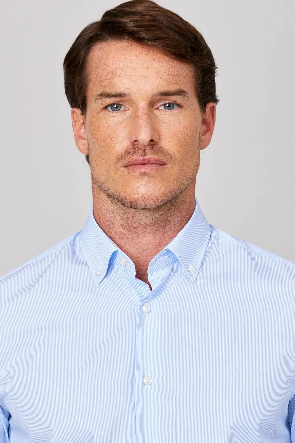 Men's cotton striped shirt - imagen 9