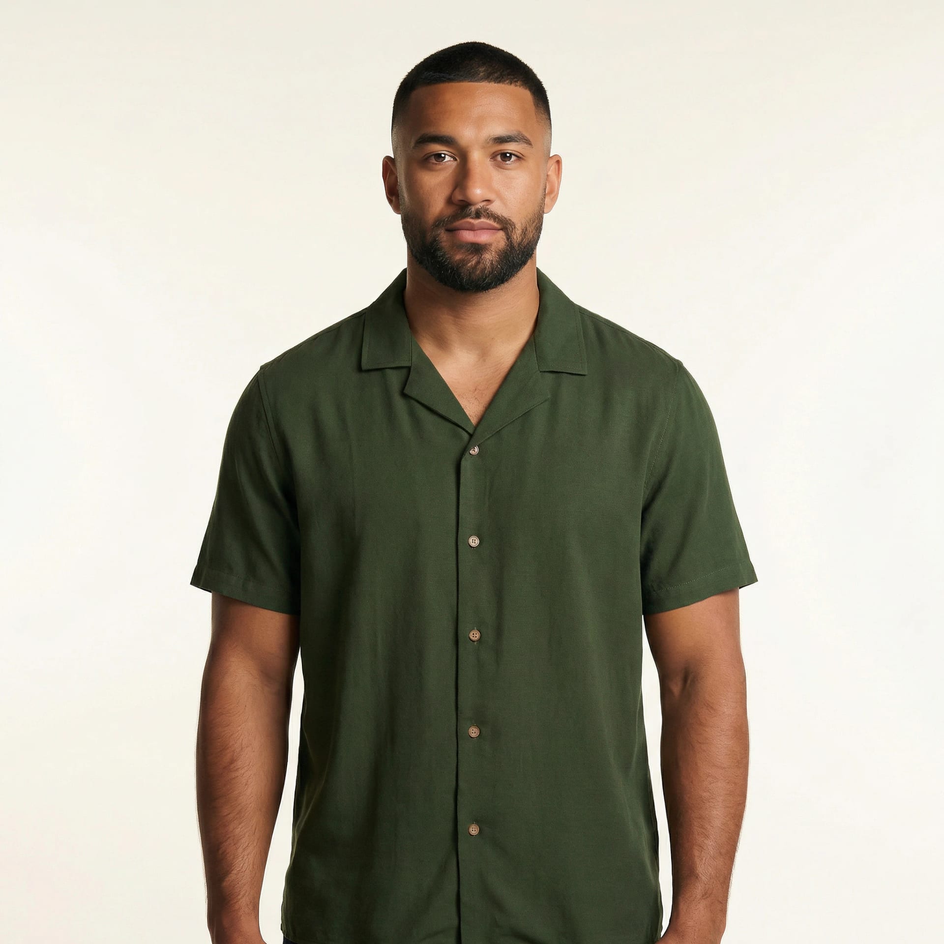 Camisa Bowling Verde G03 - imagen 1