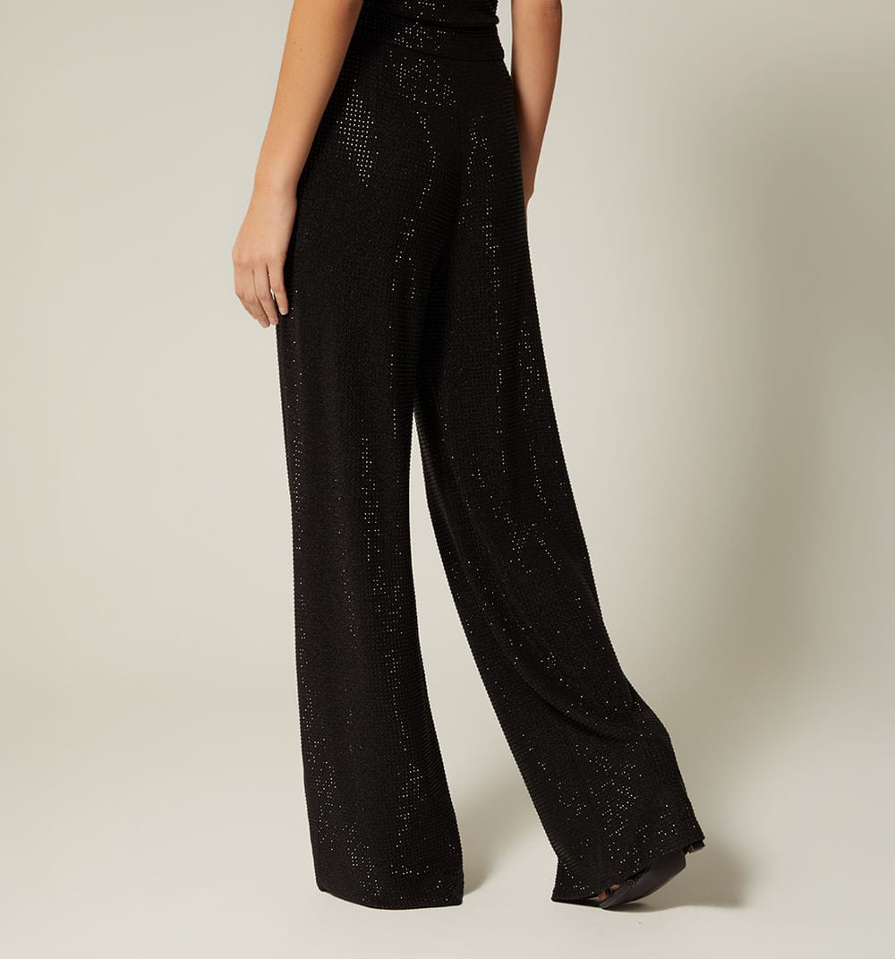 Pantalon con hotfix - imagen 4