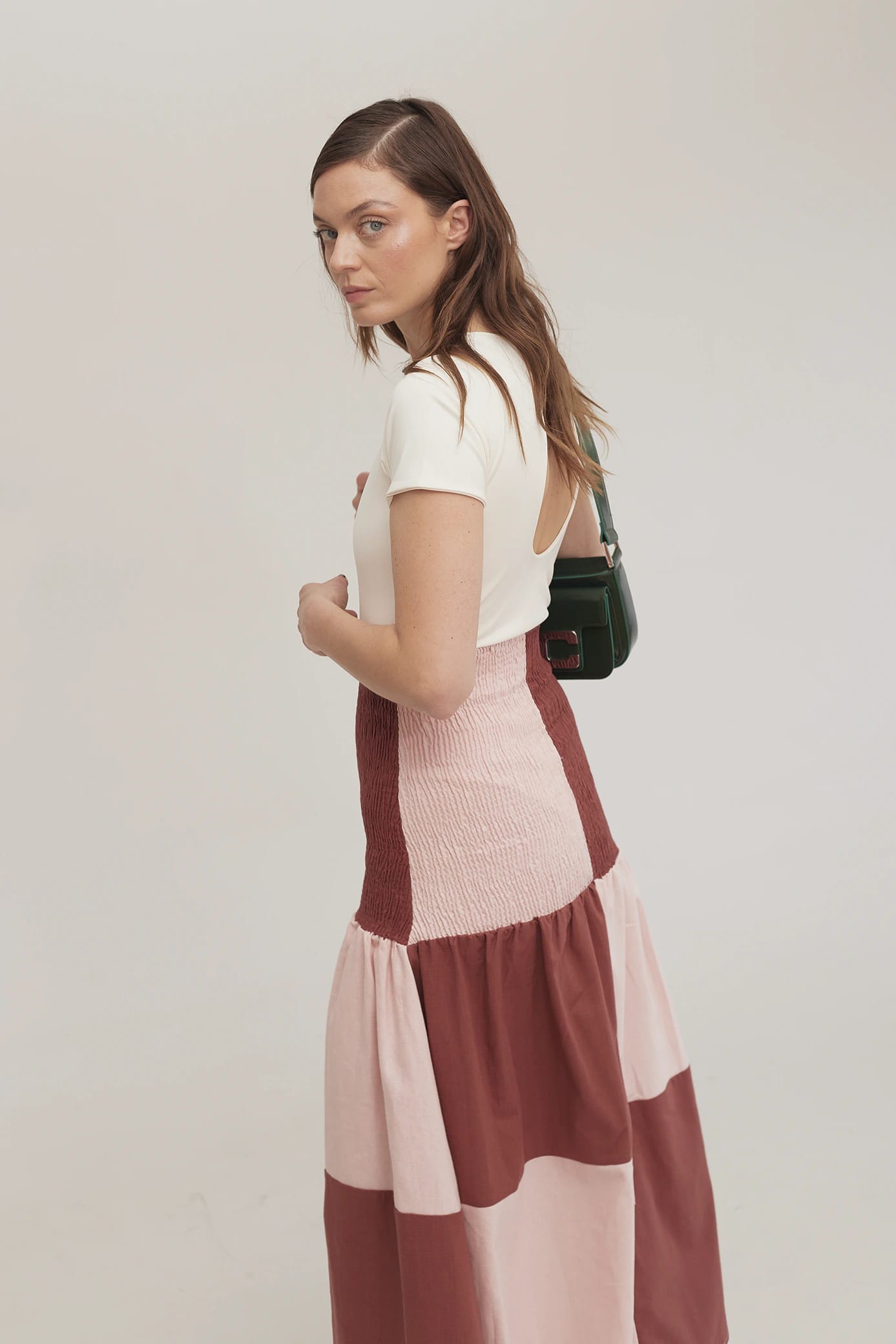Falda Shirred Blush - imagen 3