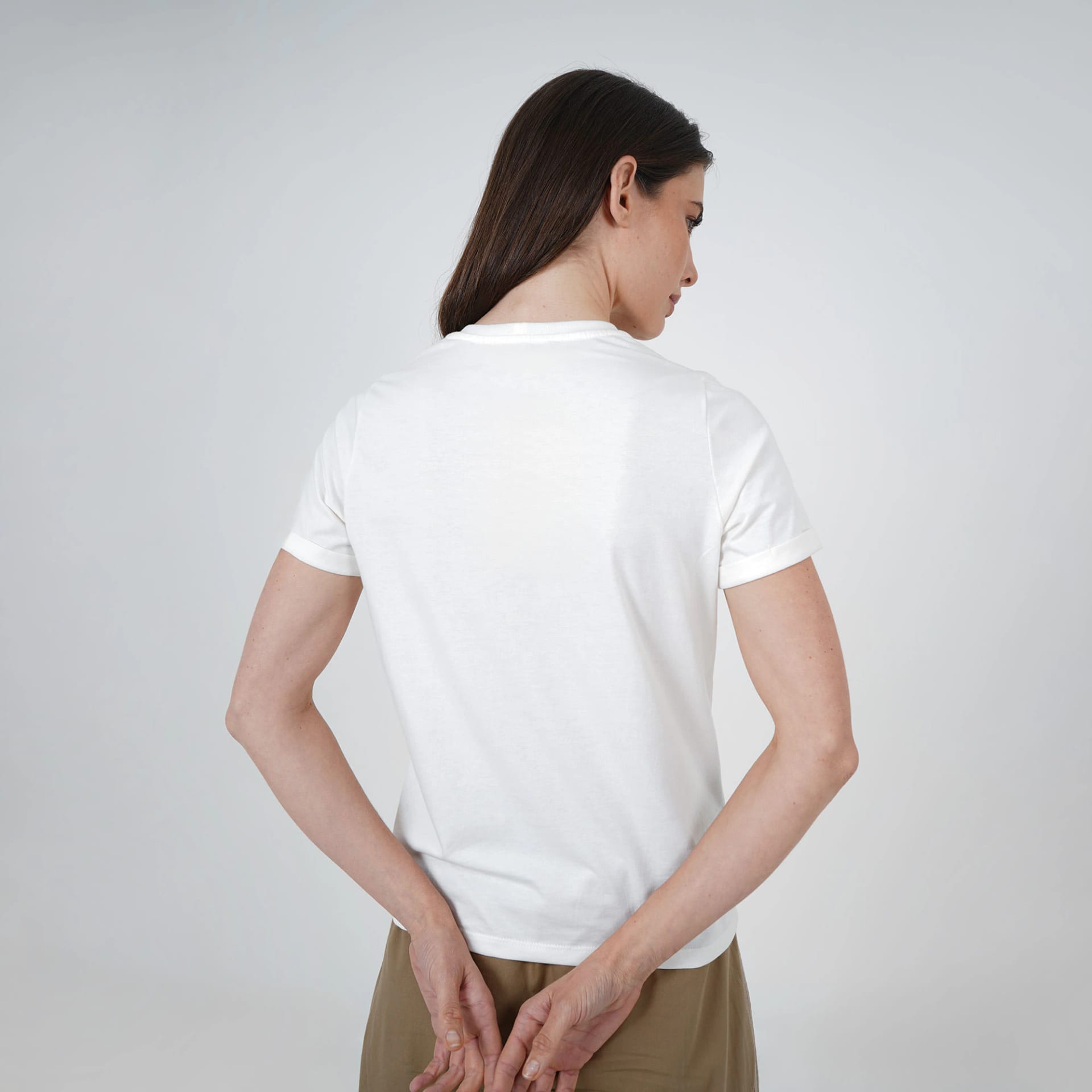 Camiseta cuello redondo manga corta con estampado You Can Rise - imagen 5