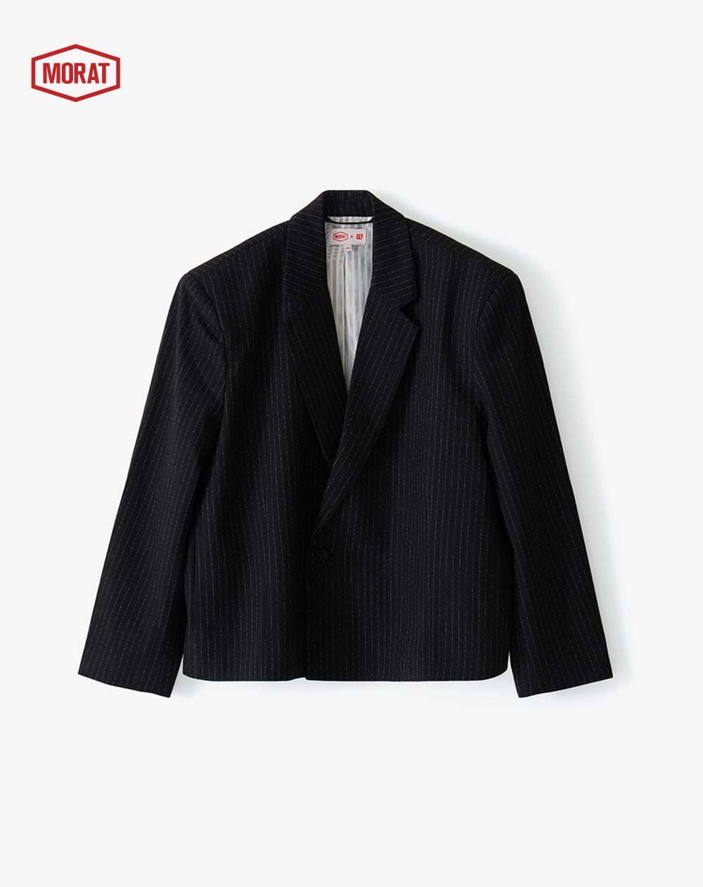 Blazer cropped negro unisex GEF | MORAT - imagen 12