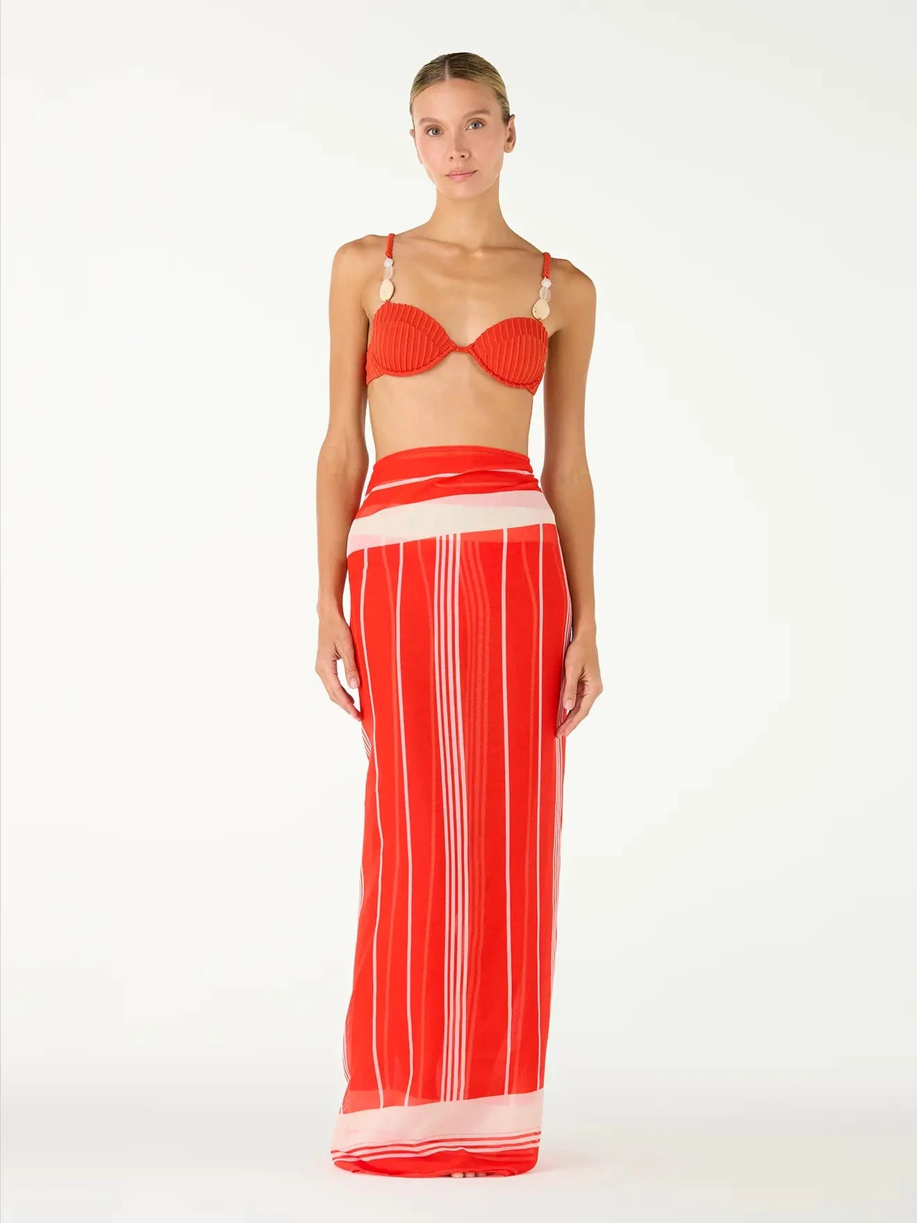 Sarong Pareo Capri Red - imagen 2