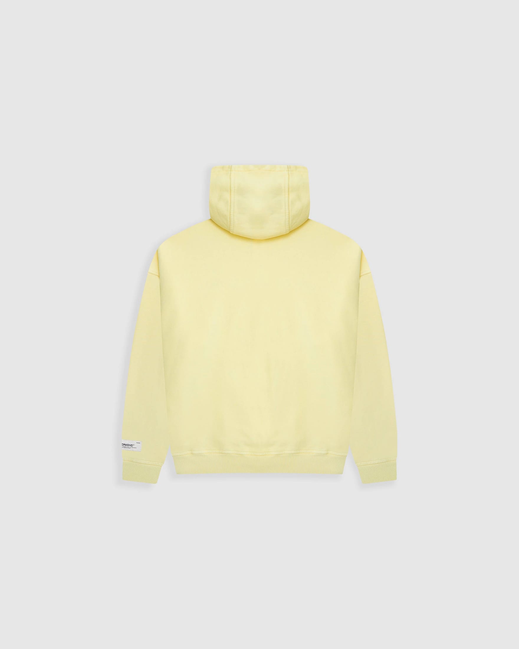 Zip Hoodie Oversized Básico V3 - Amarillo Pastel - imagen 7