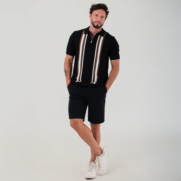 SUETER TIPO POLO MODA TEJIDO HOMBRE - imagen 8