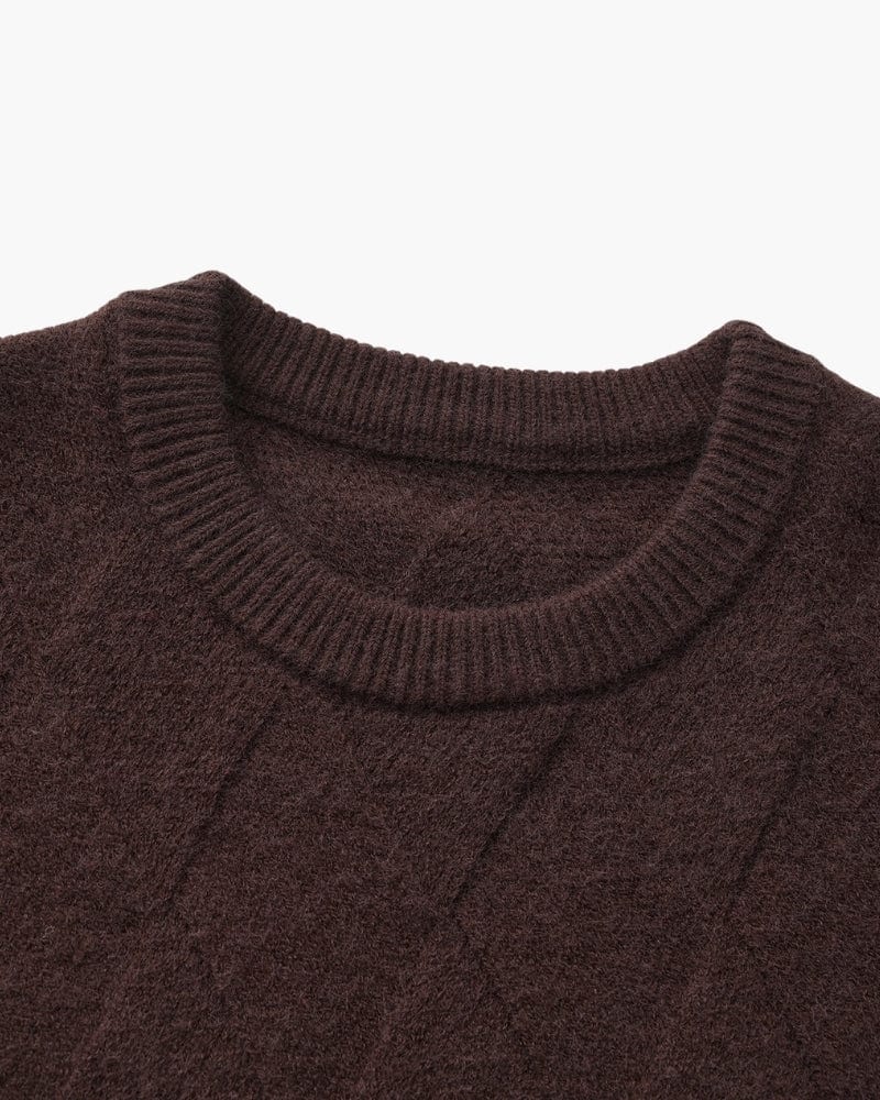 Diamond Knit Crewneck Sweater - imagen 18