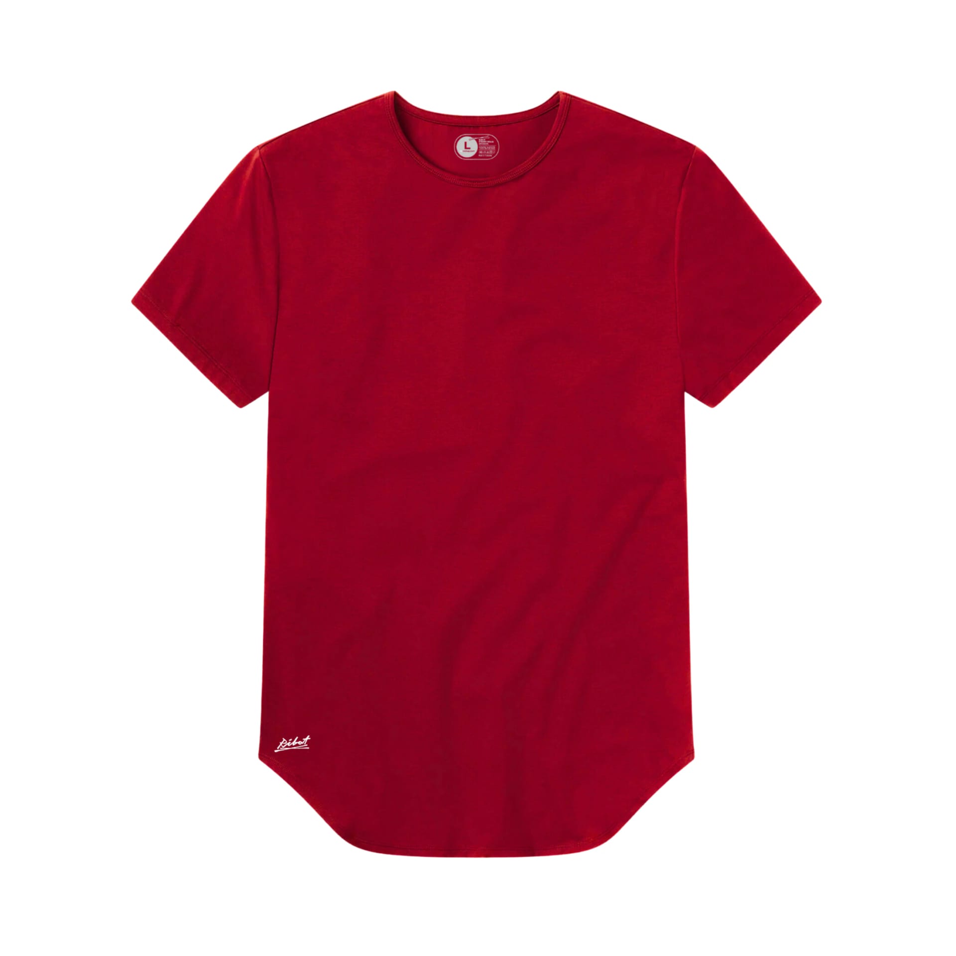 Camiseta Básica Curve Rojo - imagen 2
