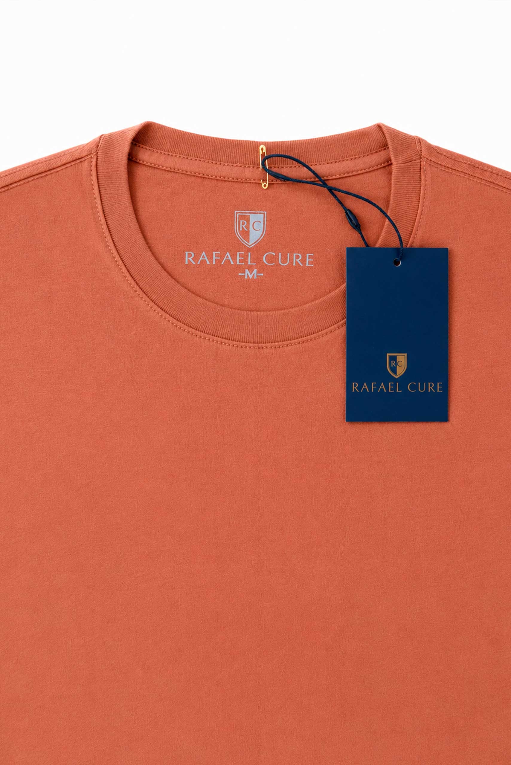 Camiseta 100% Algodón Pima Terracota - imagen 5