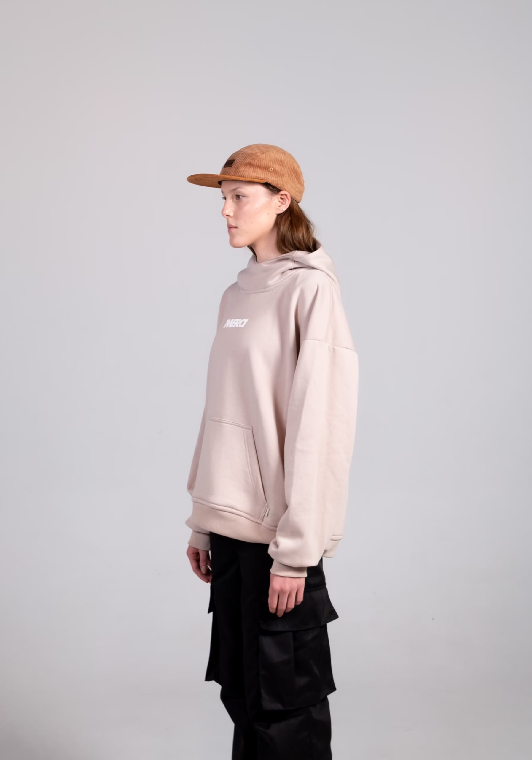 Hoodie Oversize Beigie - imagen 6
