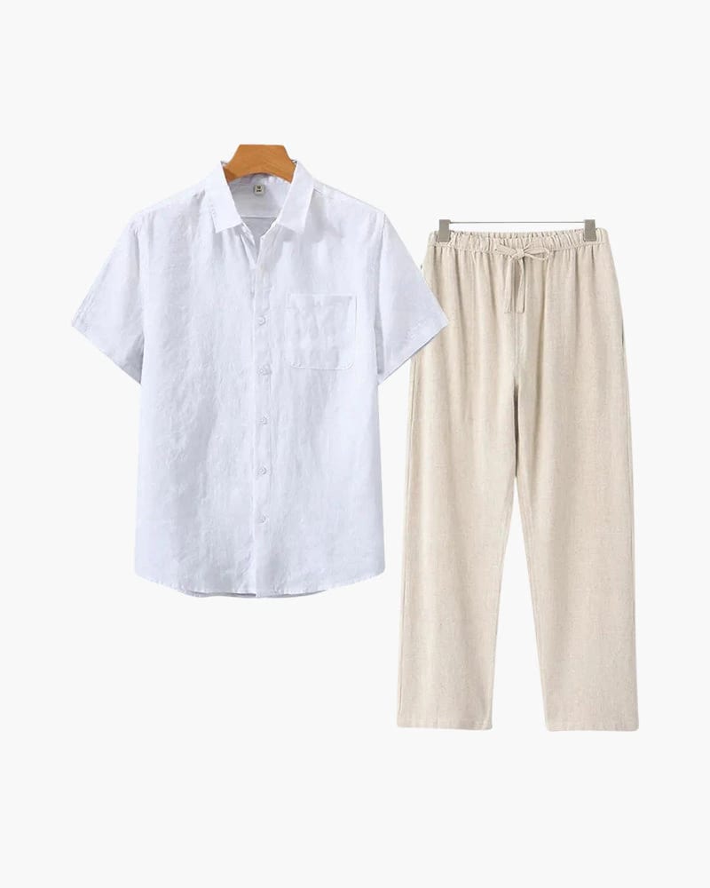 Old Money Linen Combo (Shortsleeve) - imagen 10