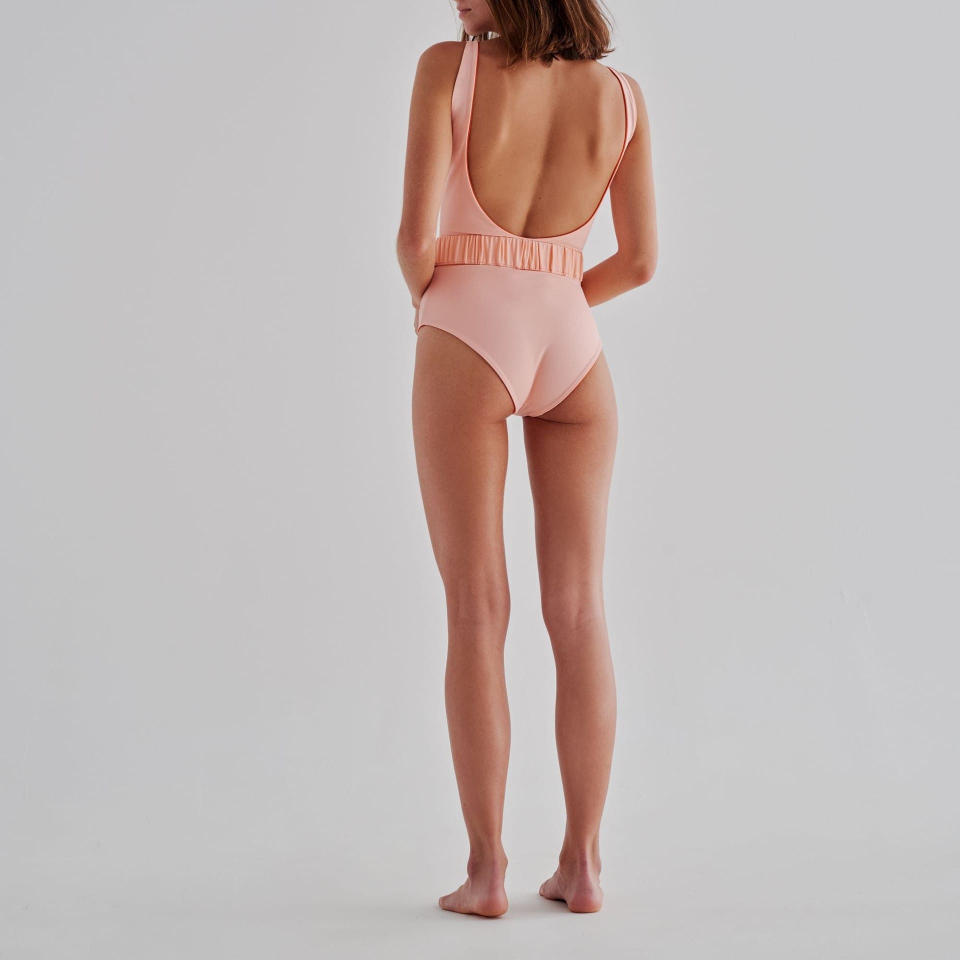 Ruched Belt / Rose - imagen 4