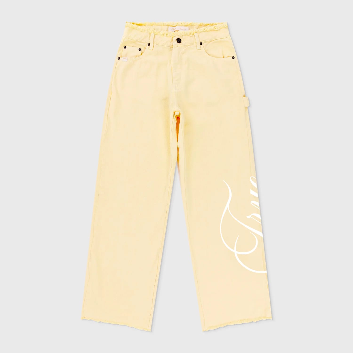 Mid-Rise Pants - Butter Yellow - imagen 7