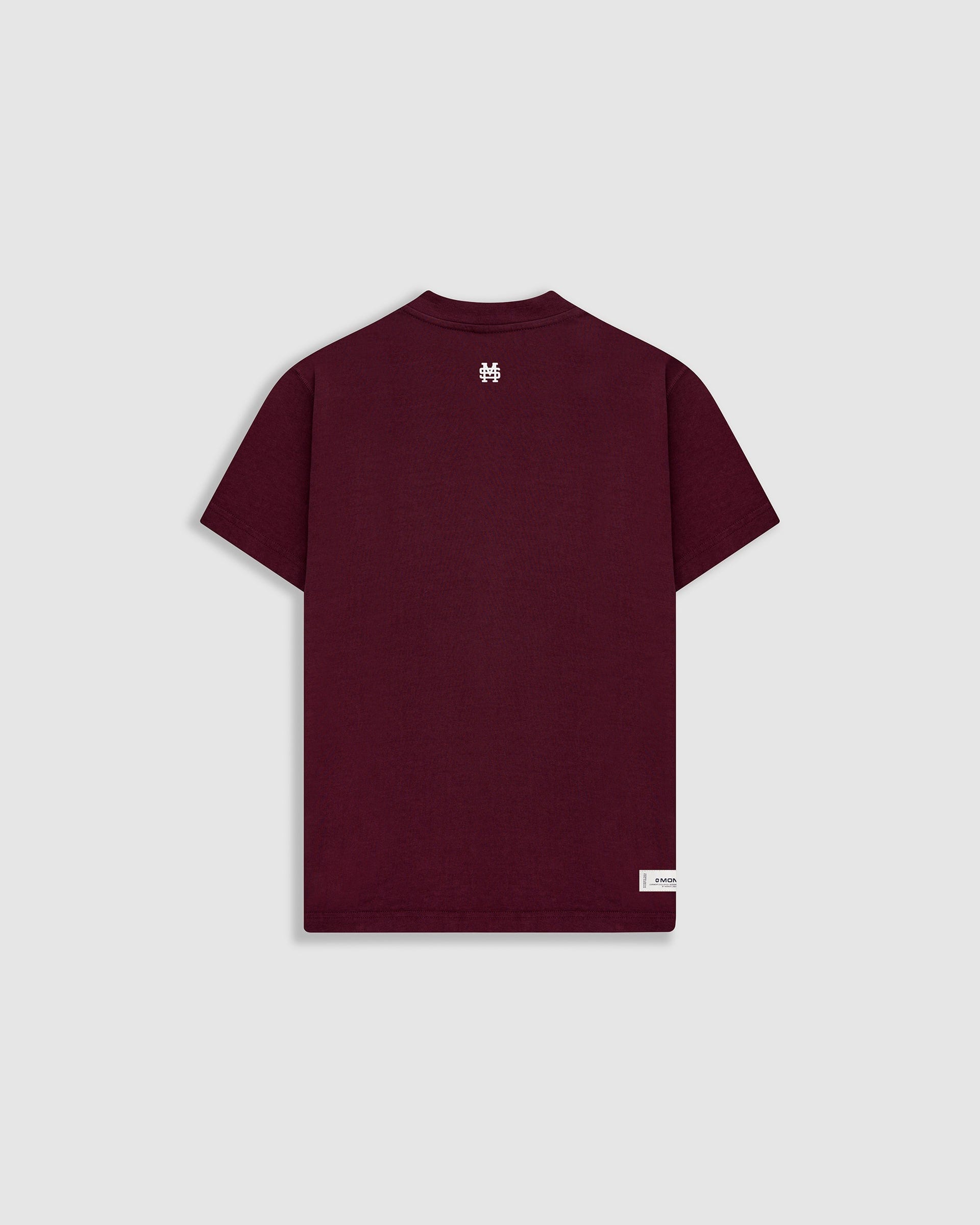 Camiseta Regular Fit Básica V3 - Burgundy - imagen 7
