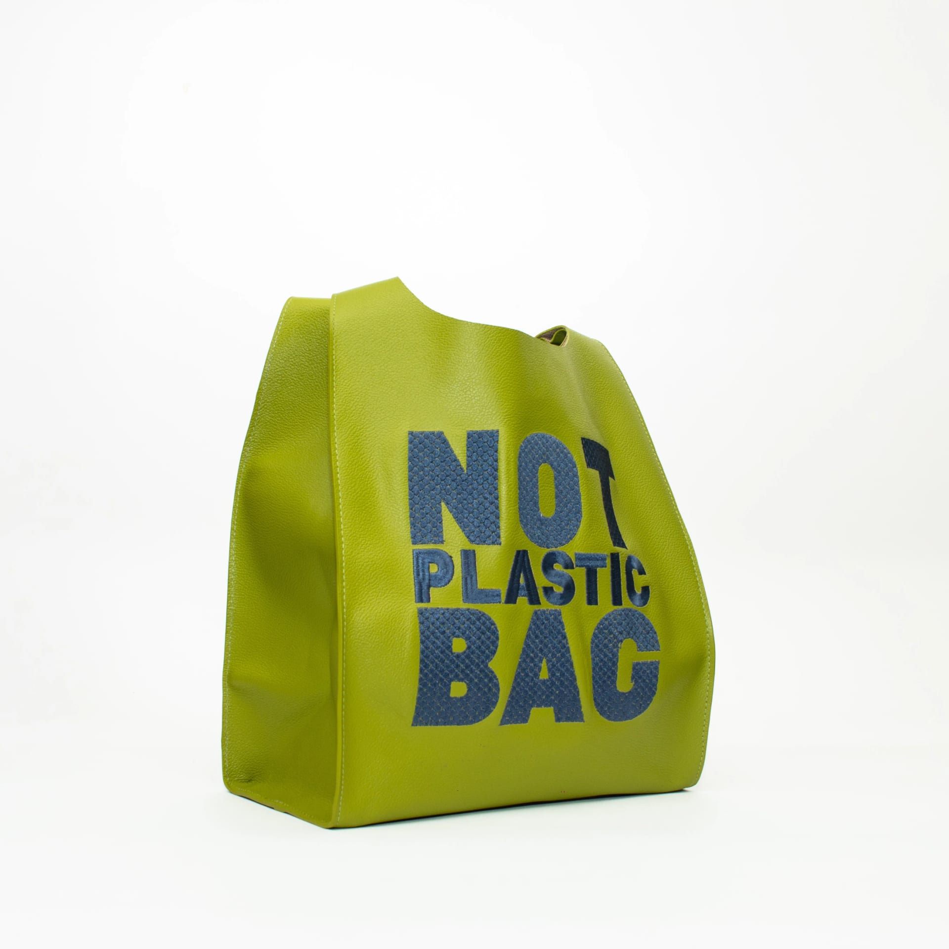 PLASTIC BAG - Pistachio x sky blue - imagen 2
