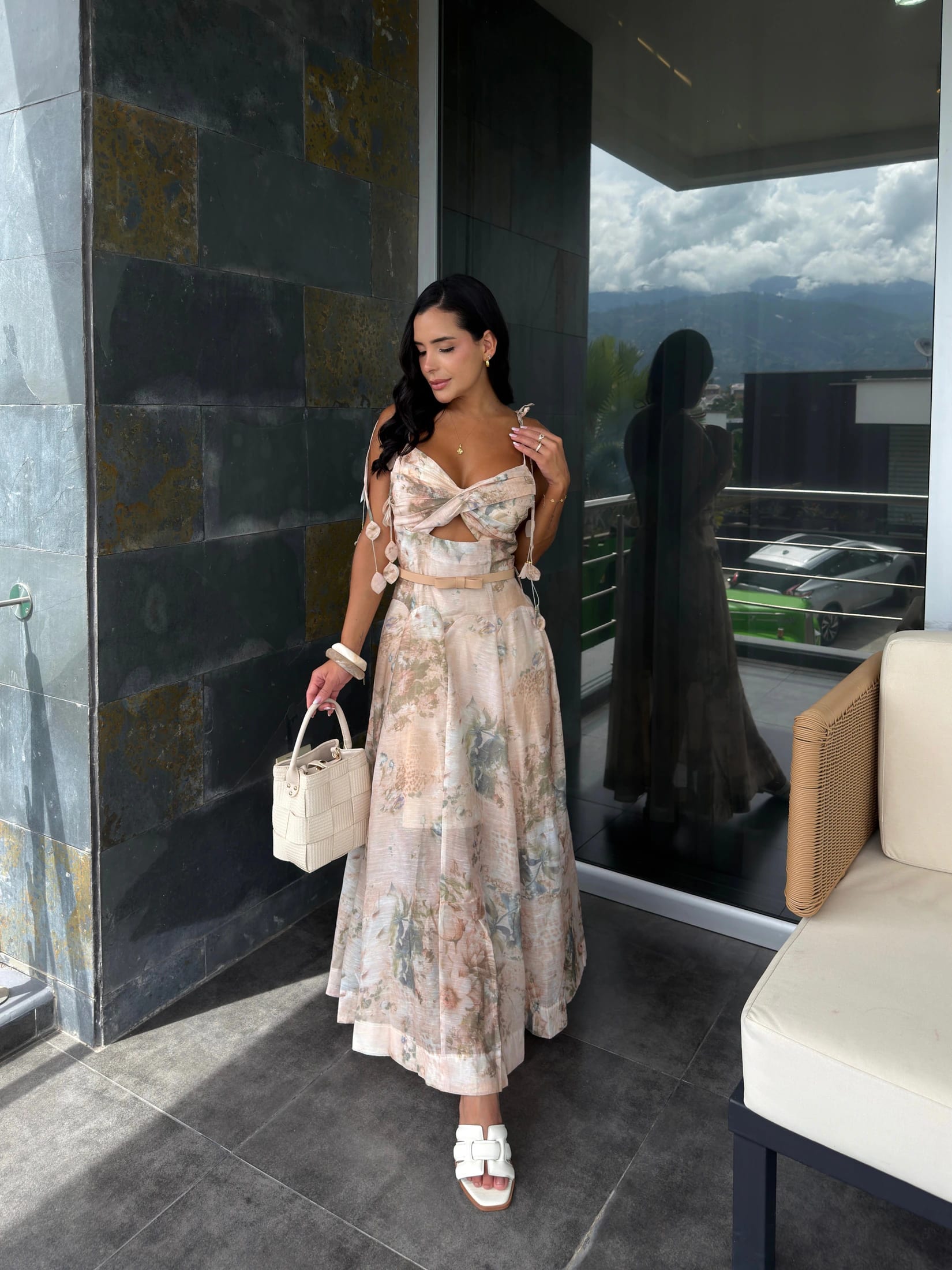 VESTIDO ASTRID  BEIGE - imagen 5