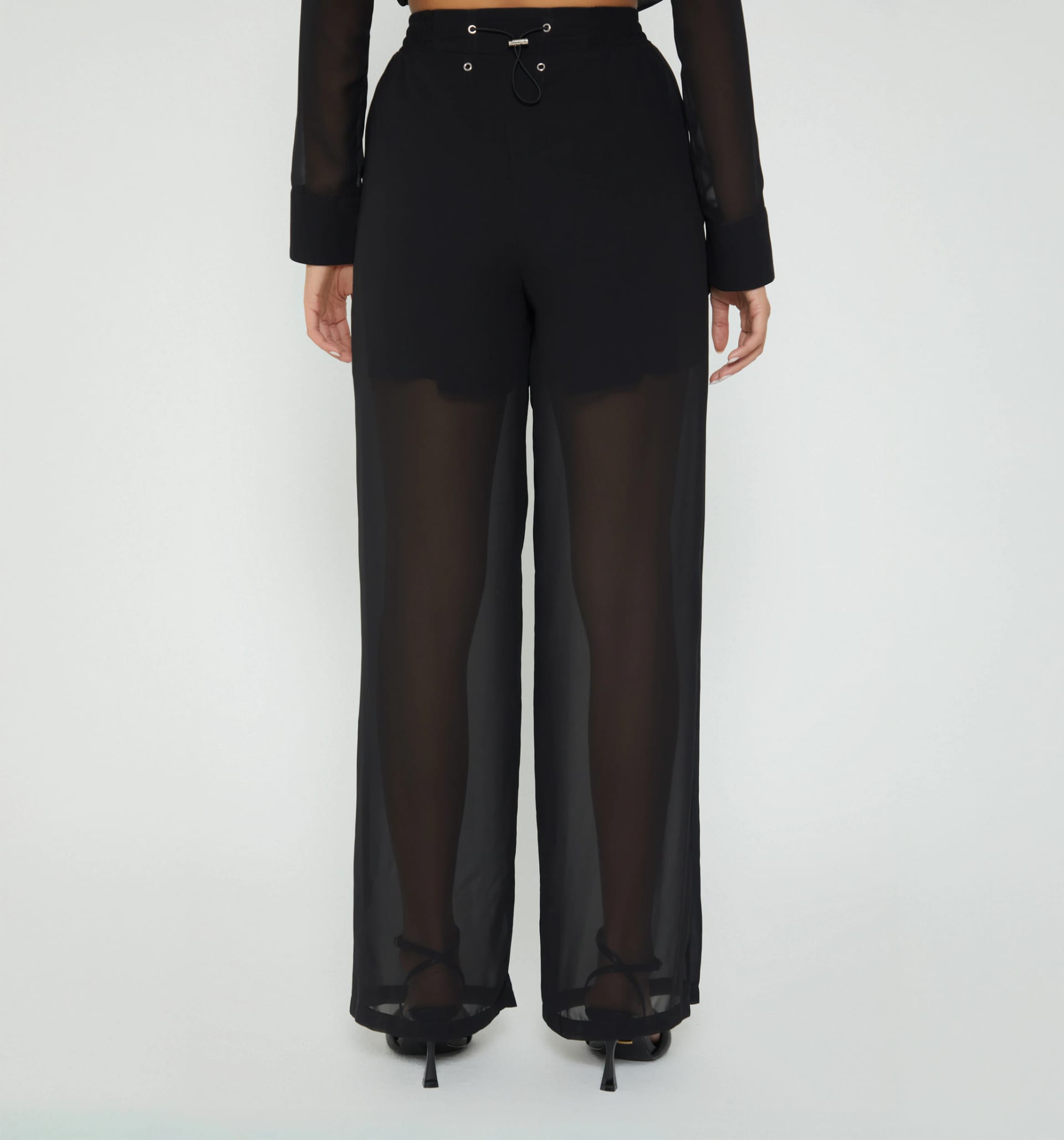 Pantalon tiro alto  bota recta - imagen 4
