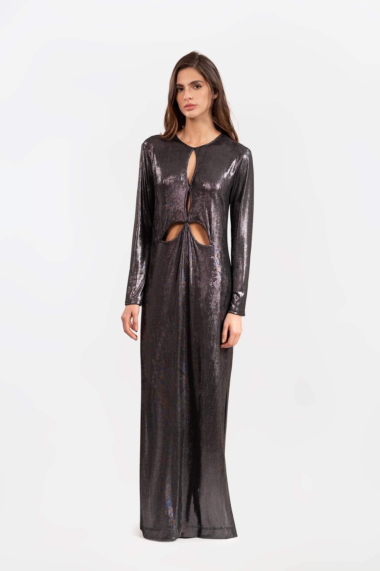 Vestido Mila Plateado - imagen 3