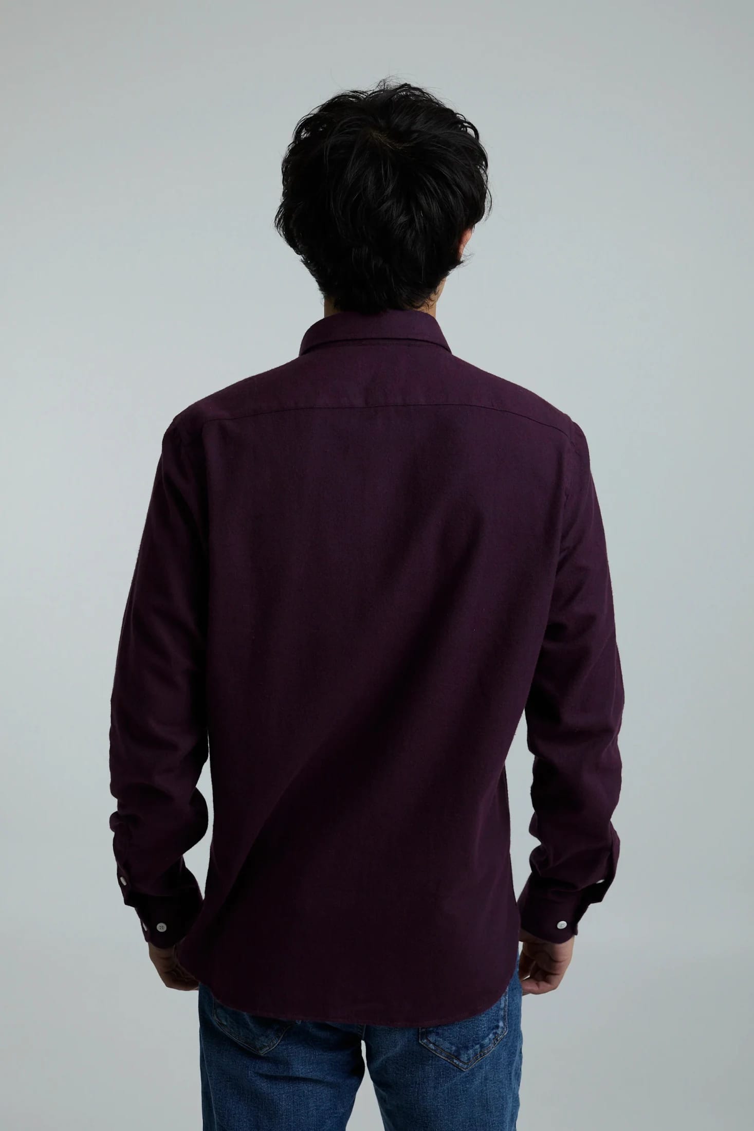 Camisa twill vinotinto - imagen 10