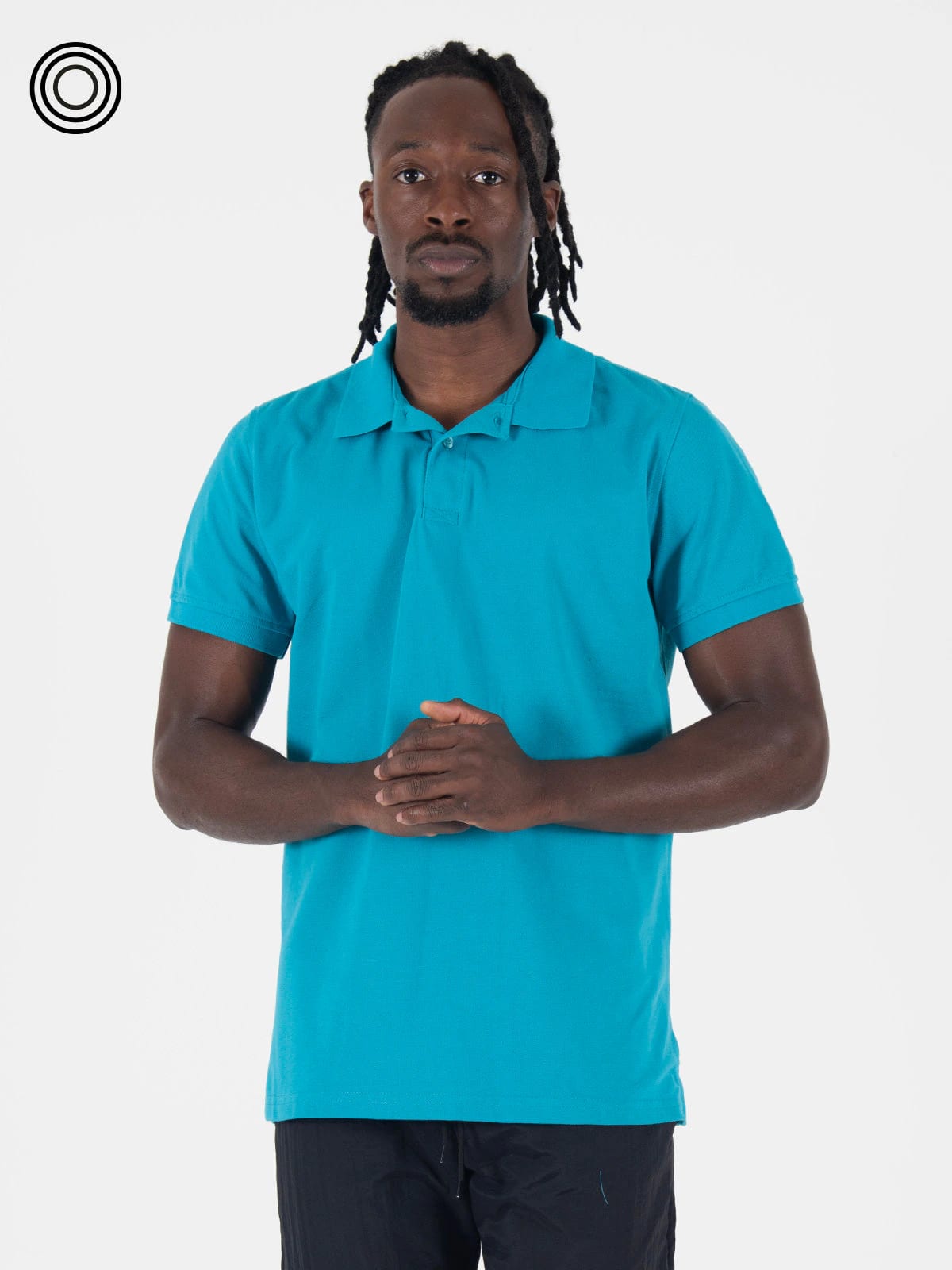 Polo camiseta hombre azul cielo - imagen 1