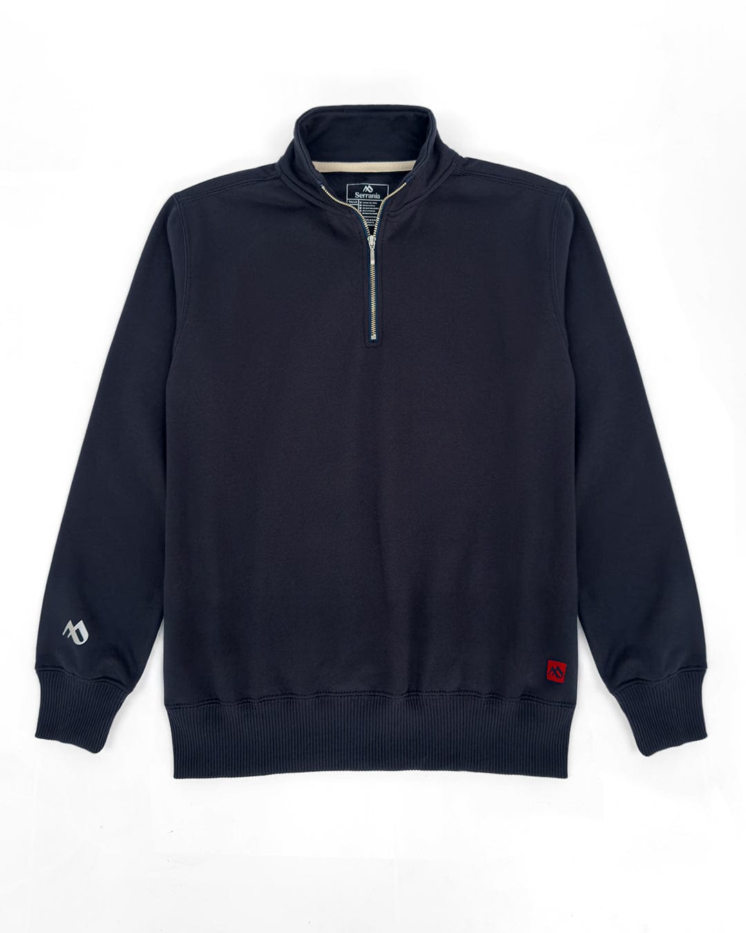 Buzo cuello alto hombre Azul Oxford - imagen 4