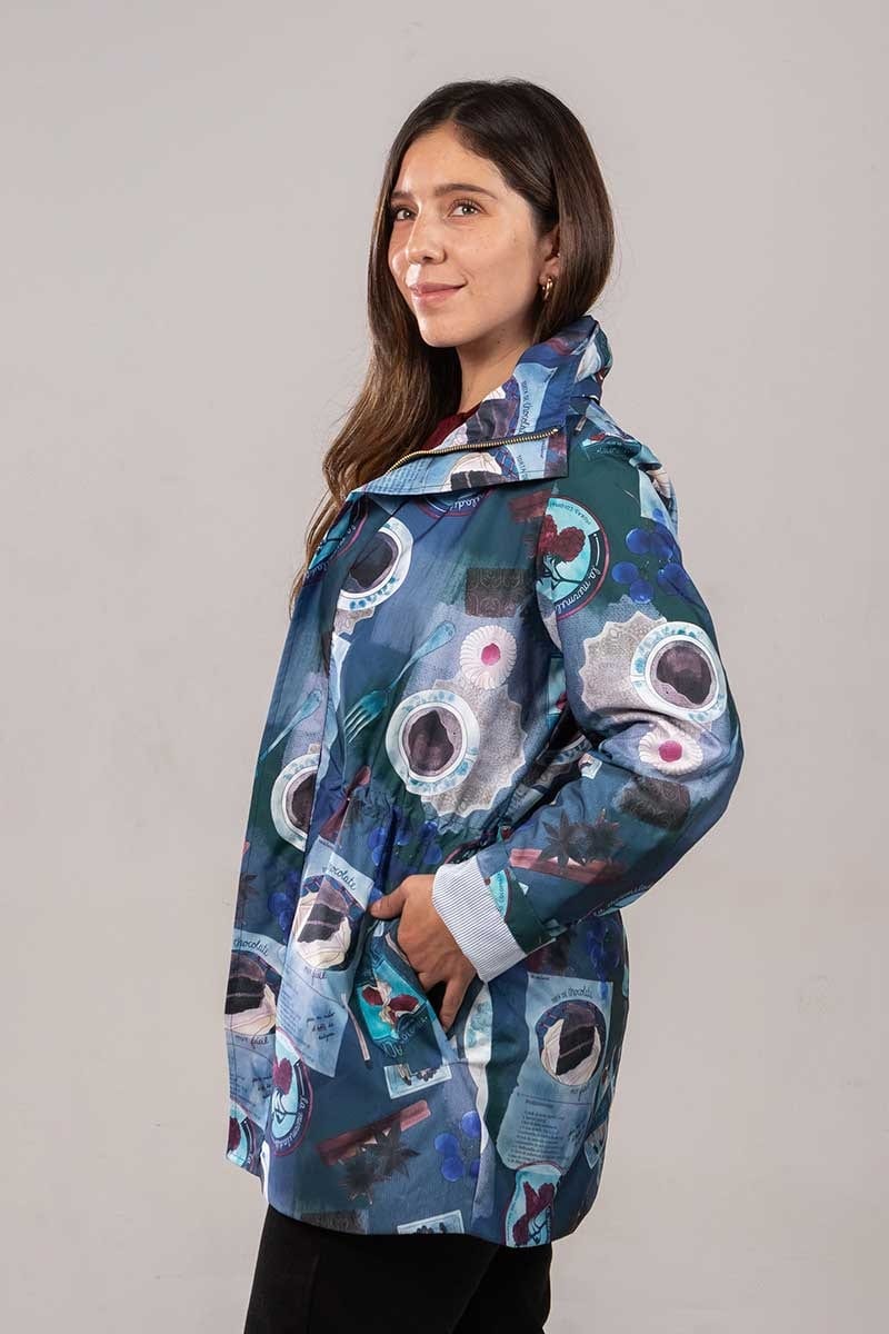 Parka Trench Tinto De Medianoche - imagen 2