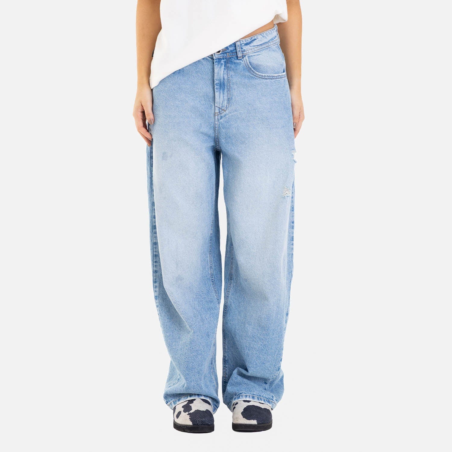 Cow Barrel Fit Denim Light Blue - imagen 3