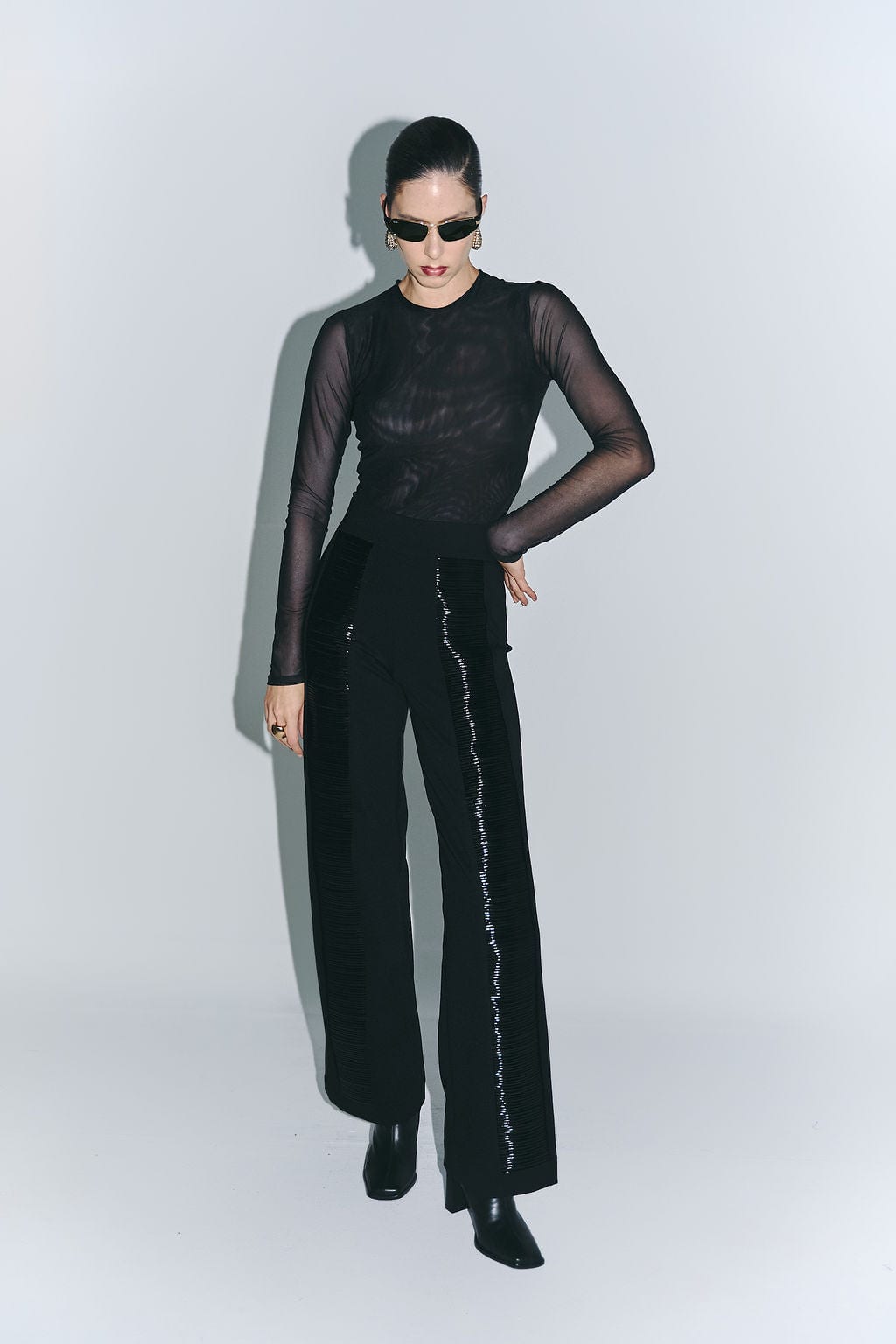 Top Mesh Negro - imagen 2