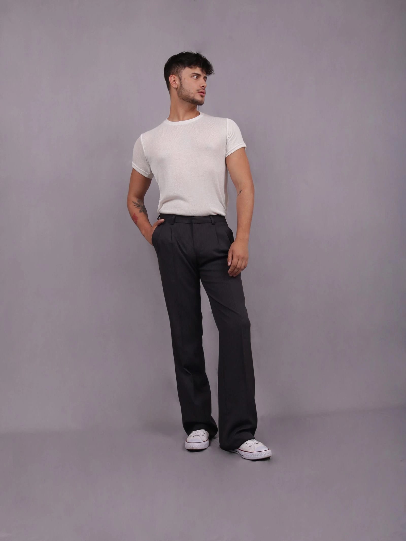 Pantalon sastre ancho - imagen 1