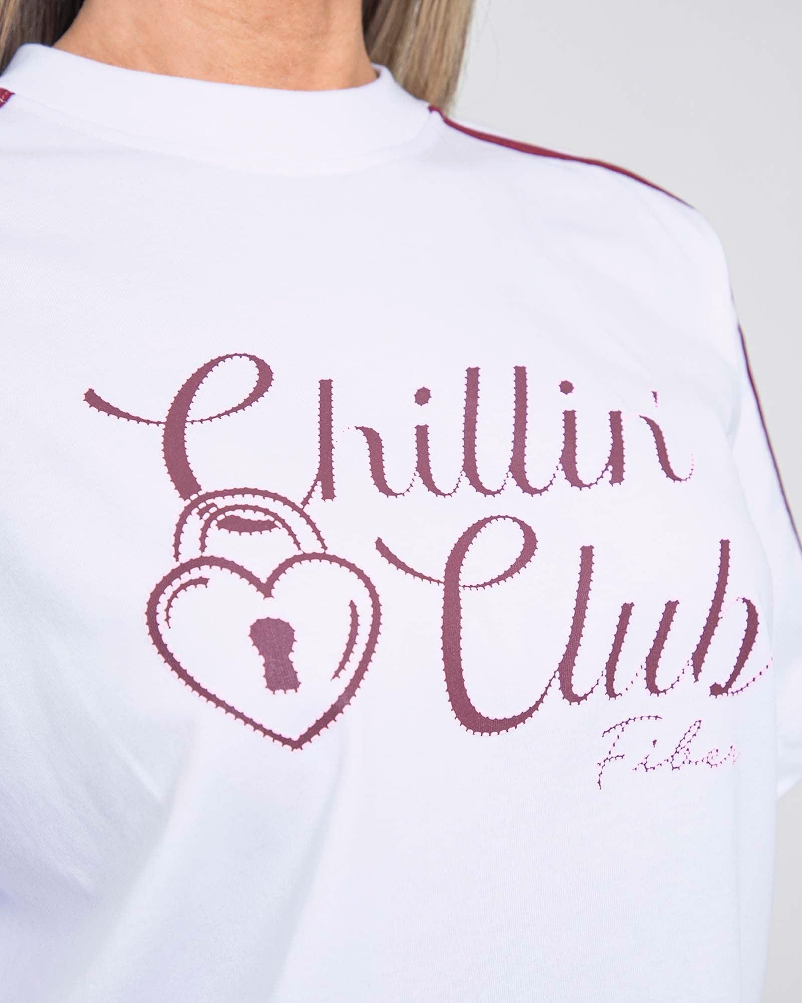 Camiseta oversize chillin blanco lumen FIBER - imagen 6