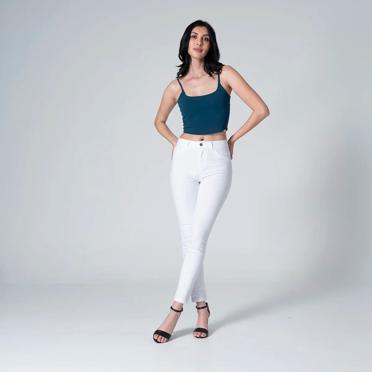 Blusa Crop Top Slim Tex - imagen 2