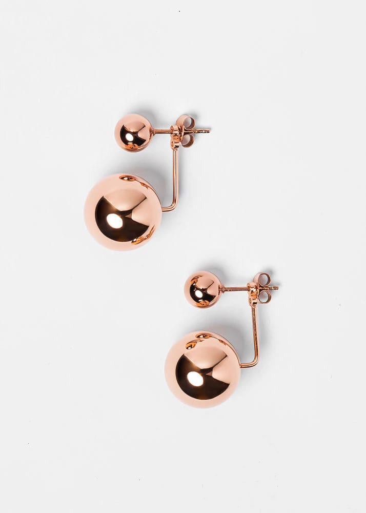 Aretes Maxi Saka Rosado - imagen 6