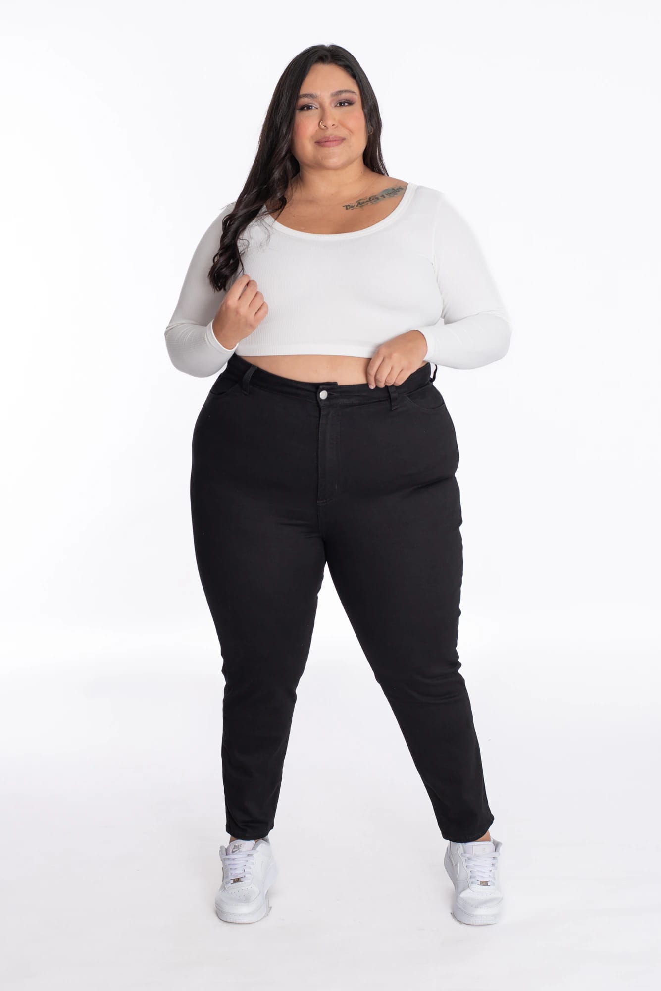 Jean Skinny Clásico Negro 408 - imagen 2