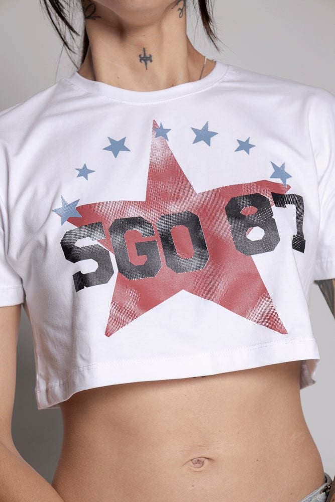 Crop-Top Courage Estrella-Blanco - imagen 8