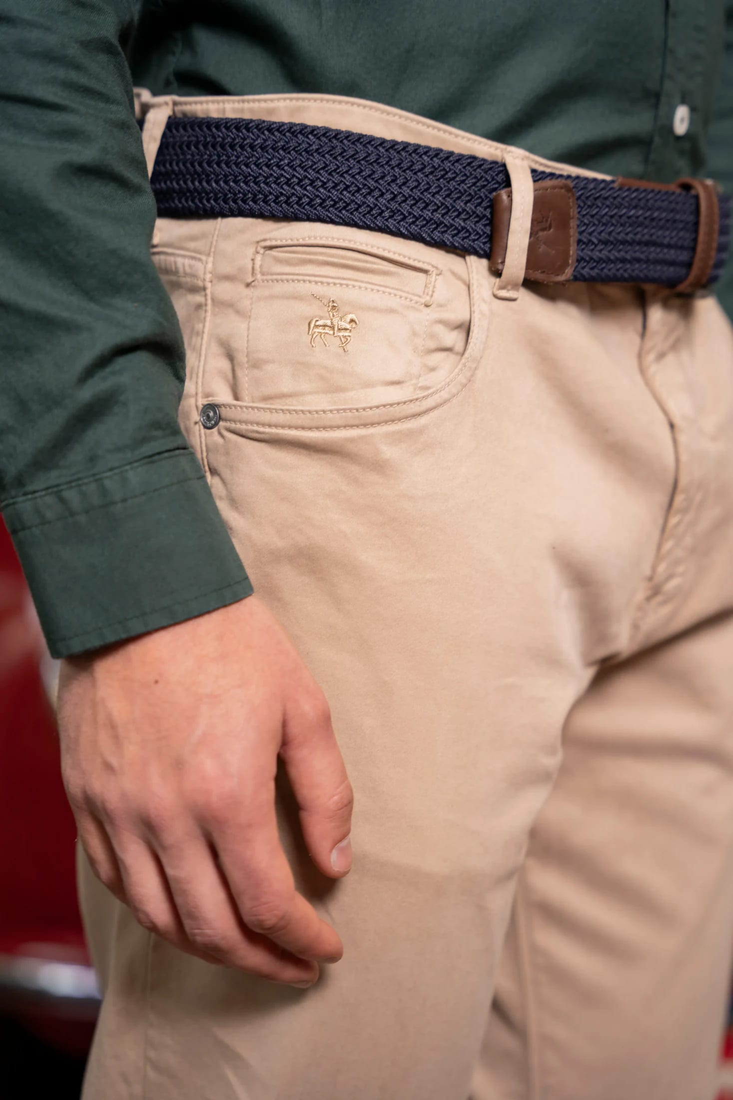 Pantalón cinco bolsillos Armatura Café - imagen 3