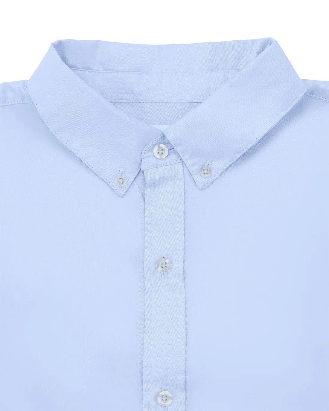 Camisa Clásica Celeste Eleganza - imagen 4