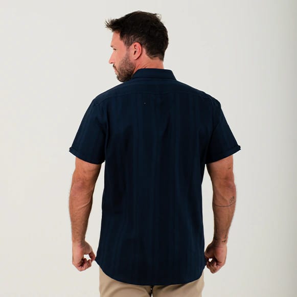 CAMISA MC 100% ALGODON TEXTURA HOMBRE - imagen 5