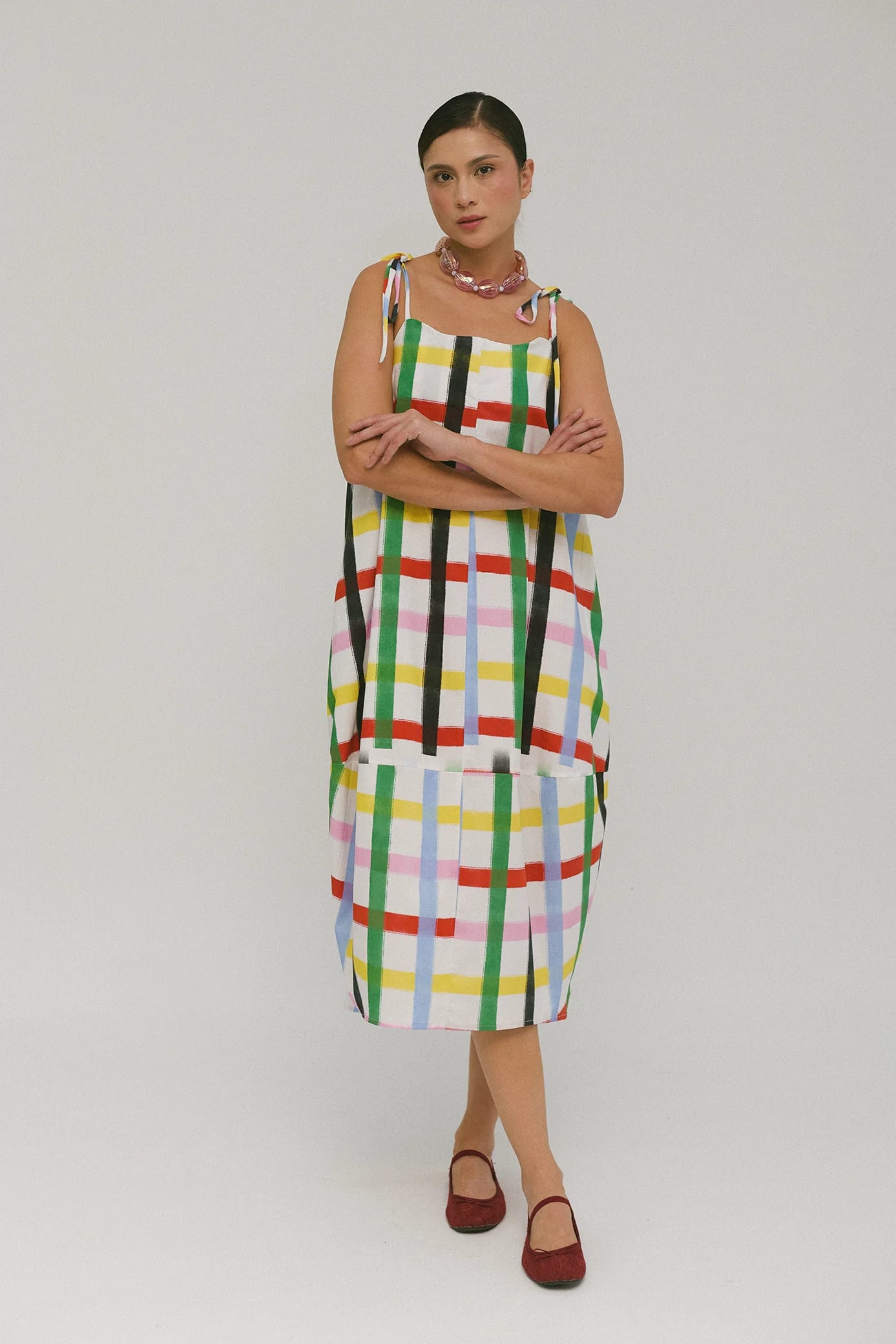 Vestido Huevito Confetti Arcoiris - imagen 1